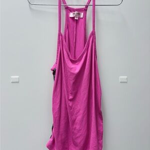 Juicy Couture Sz M Vibrant Pink Tank Top